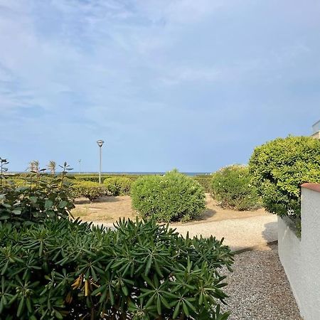 Le Grand Large 3 Pieces En Rez De Jardin, Avec Terrasse Et Acces Direct A La Plage A Pied Le Barcares Exterior photo